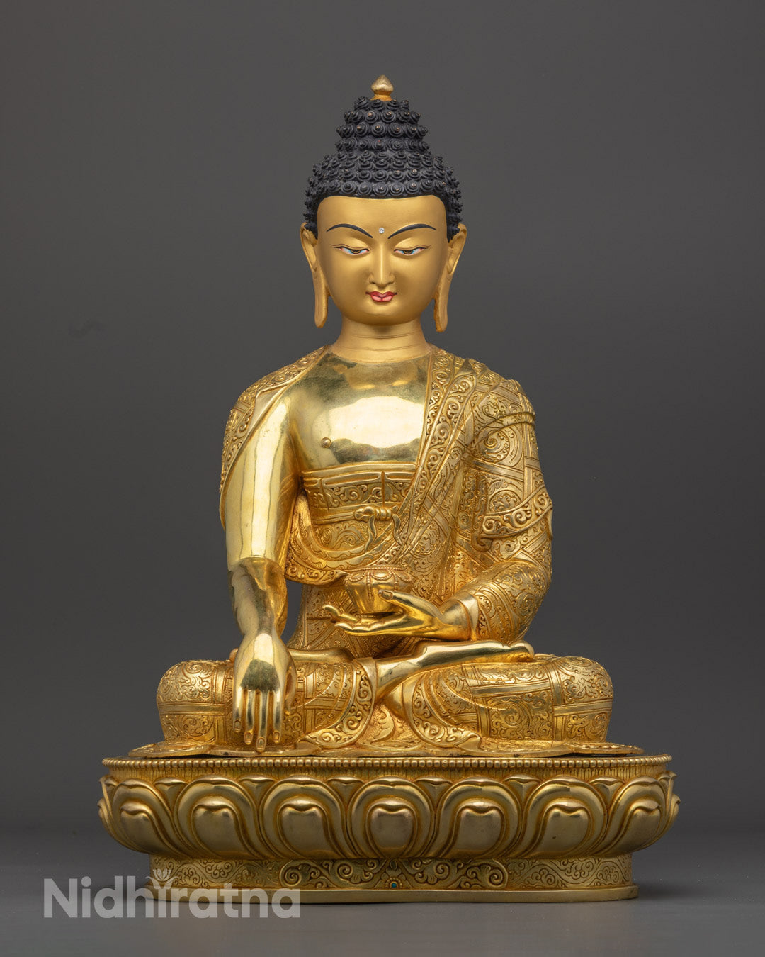 Shakyamuni Buddha Statue | Buddhist Tibetan Artwork