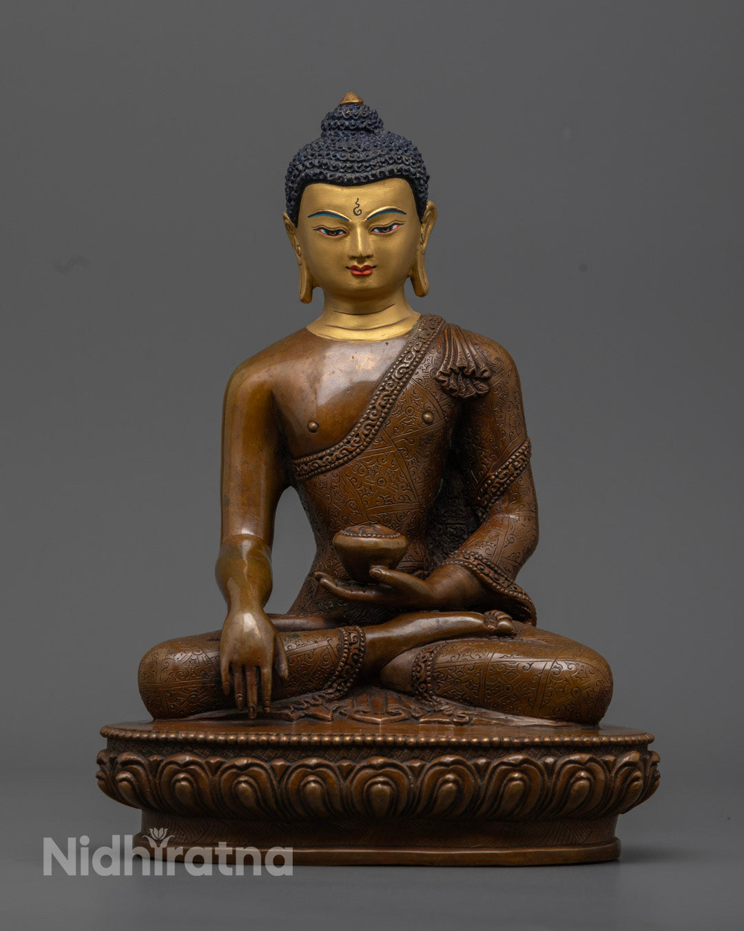 Shakyamuni Buddha Statue | Nepalese Artisanal Sculpture