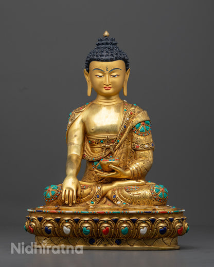 Shakyamuni Buddha Statue | Spiritual Decor for Mindfulness