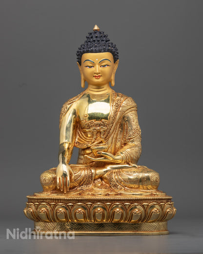 Shakyamuni Buddha Statue | Tibetan Himalayan Artwork
