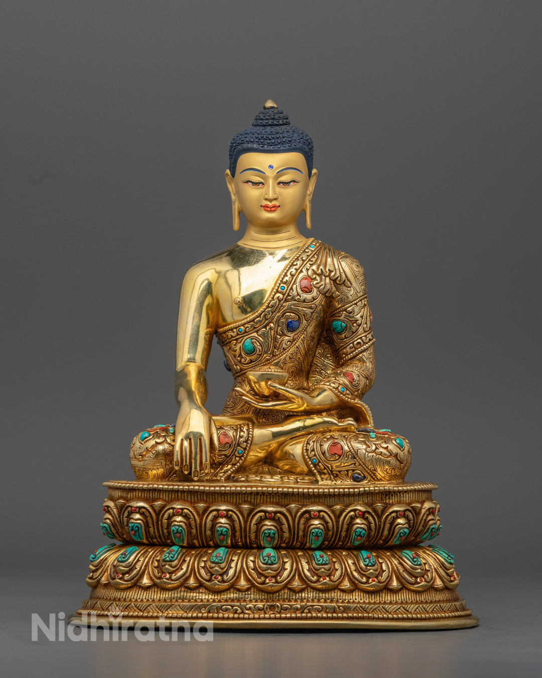 Shakyamuni Buddha Statue | Traditionally Hand-Carved