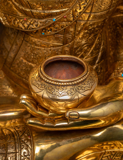 32 Inch Tall Shakyamuni Buddha Statue | Life-Size Buddhist Masterpiece