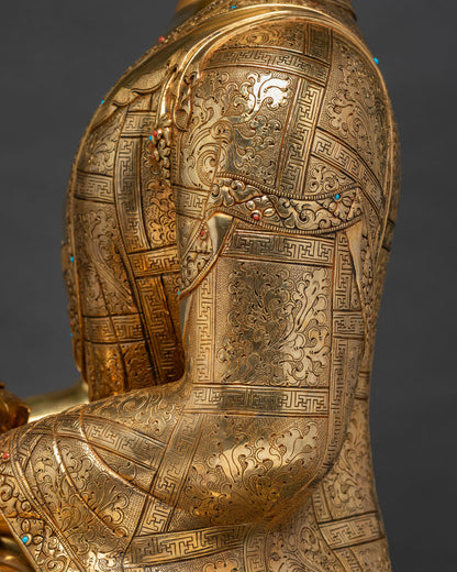 32 Inch Tall Shakyamuni Buddha Statue | Life-Size Buddhist Masterpiece