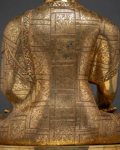 32 Inch Tall Shakyamuni Buddha Statue | Life-Size Buddhist Masterpiece