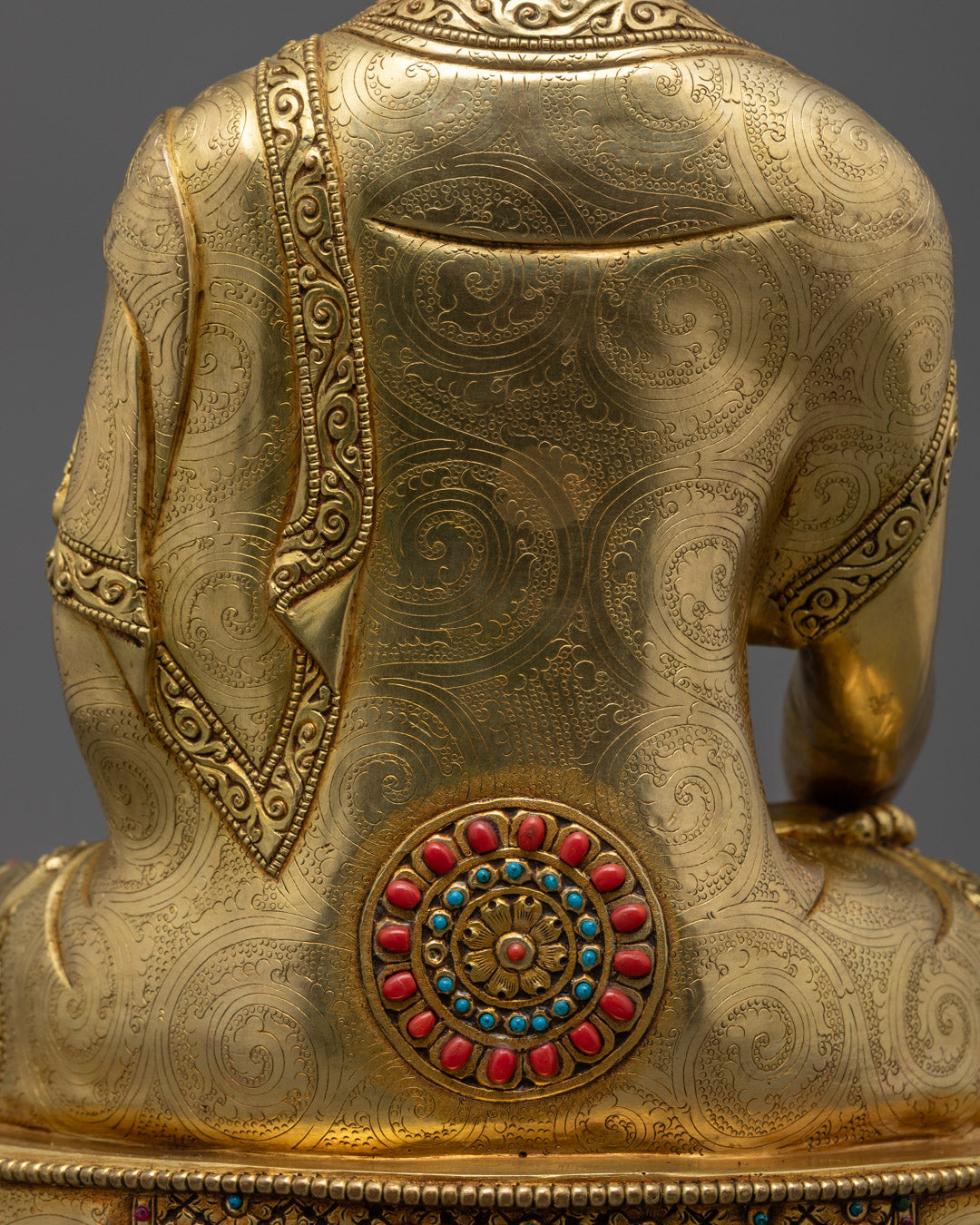 Beautiful Shakyamuni Buddha Statue | Traditional Himalayan Art
