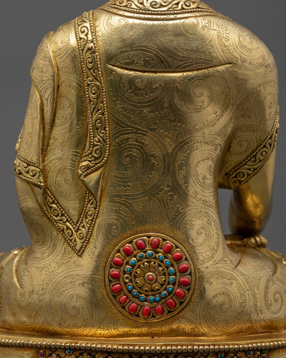 Beautiful Shakyamuni Buddha Statue | Traditional Himalayan Art