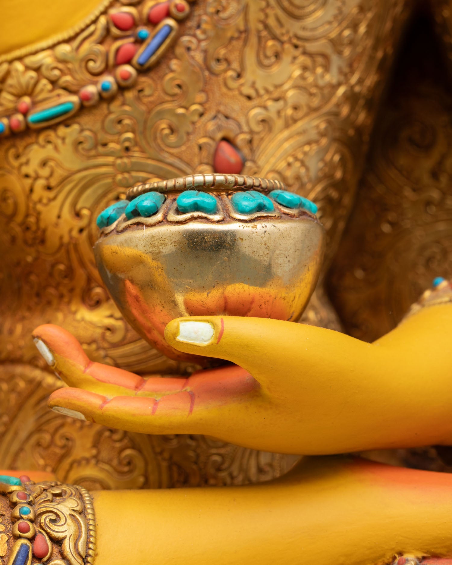 Shakyamuni Buddha Statue | Buddhist Enlightenment Art  Figurine