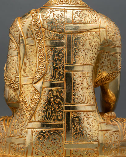 Shakyamuni Buddha Statue | Traditional Himalayan Sacred Art