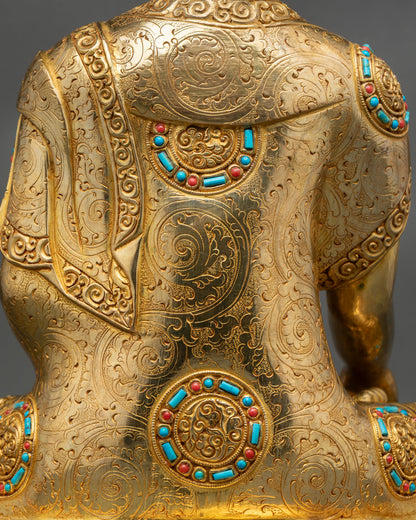Nepalese Buddha Shakyamuni Statue | Handmade in Nepal