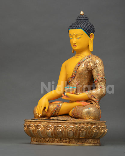 Shakyamuni Buddha Statue | Buddhist Enlightenment Art  Figurine
