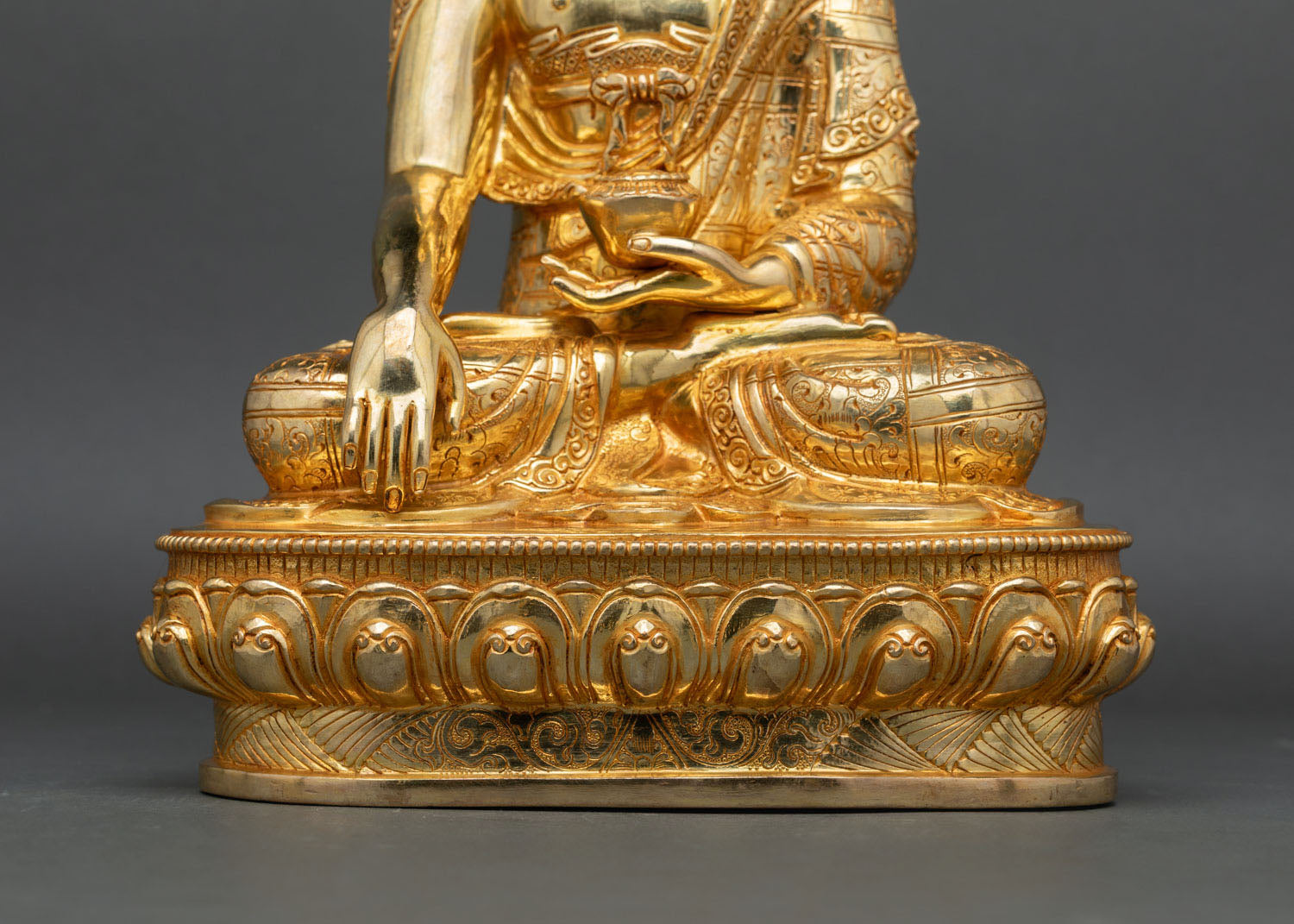Shakyamuni Buddha Statue | Traditional Himalayan Sacred Art