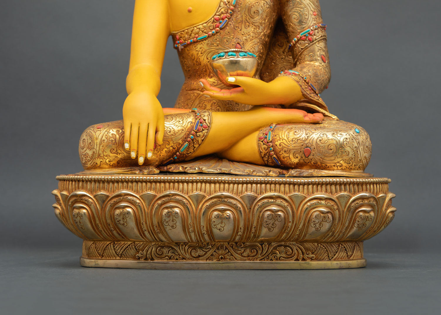 Shakyamuni Buddha Statue | Buddhist Enlightenment Art  Figurine