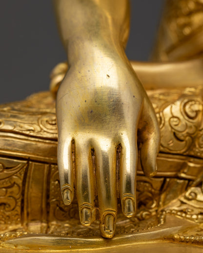 The Shakyamuni Buddha Statue for Buddhist Shrine