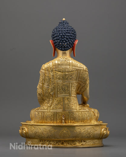 The Shakyamuni Buddha Statue for Buddhist Shrine