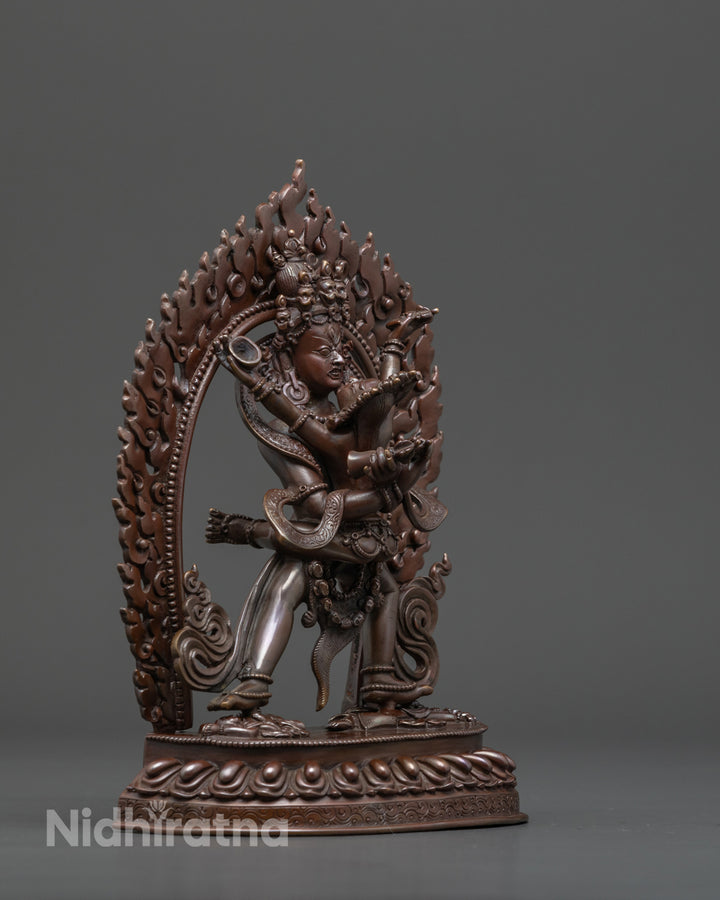 Heruka Chakrasamvara Statue | Embodiment of Enlightened Energy