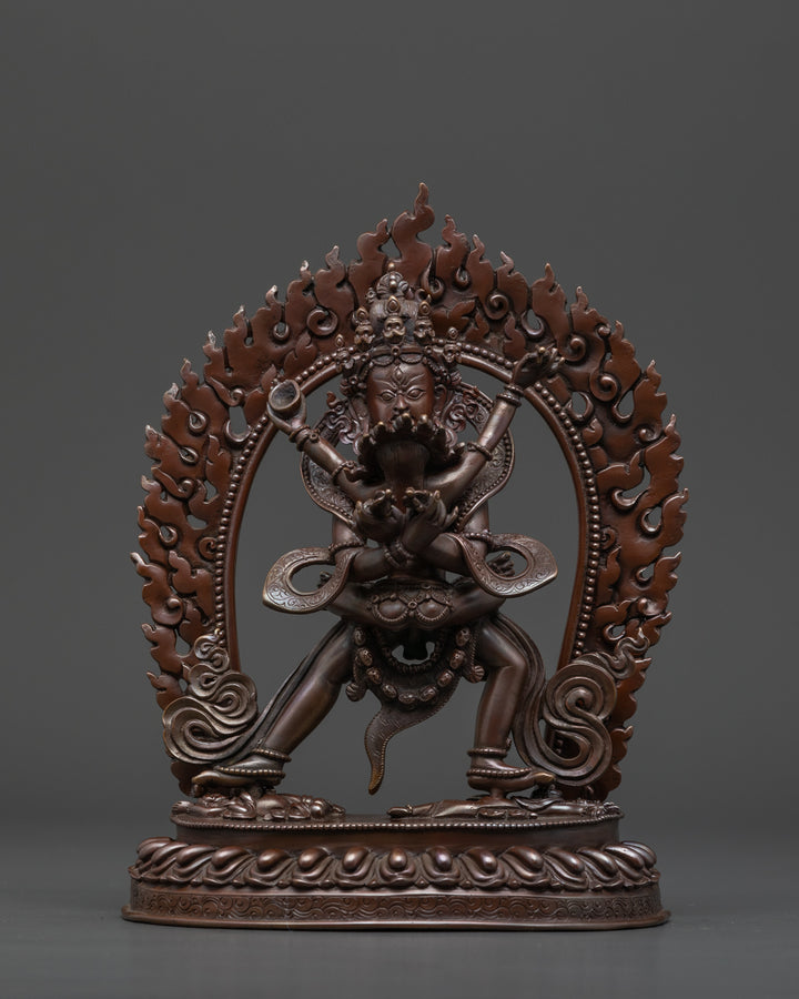 Heruka Chakrasamvara Statue | Embodiment of Enlightened Energy