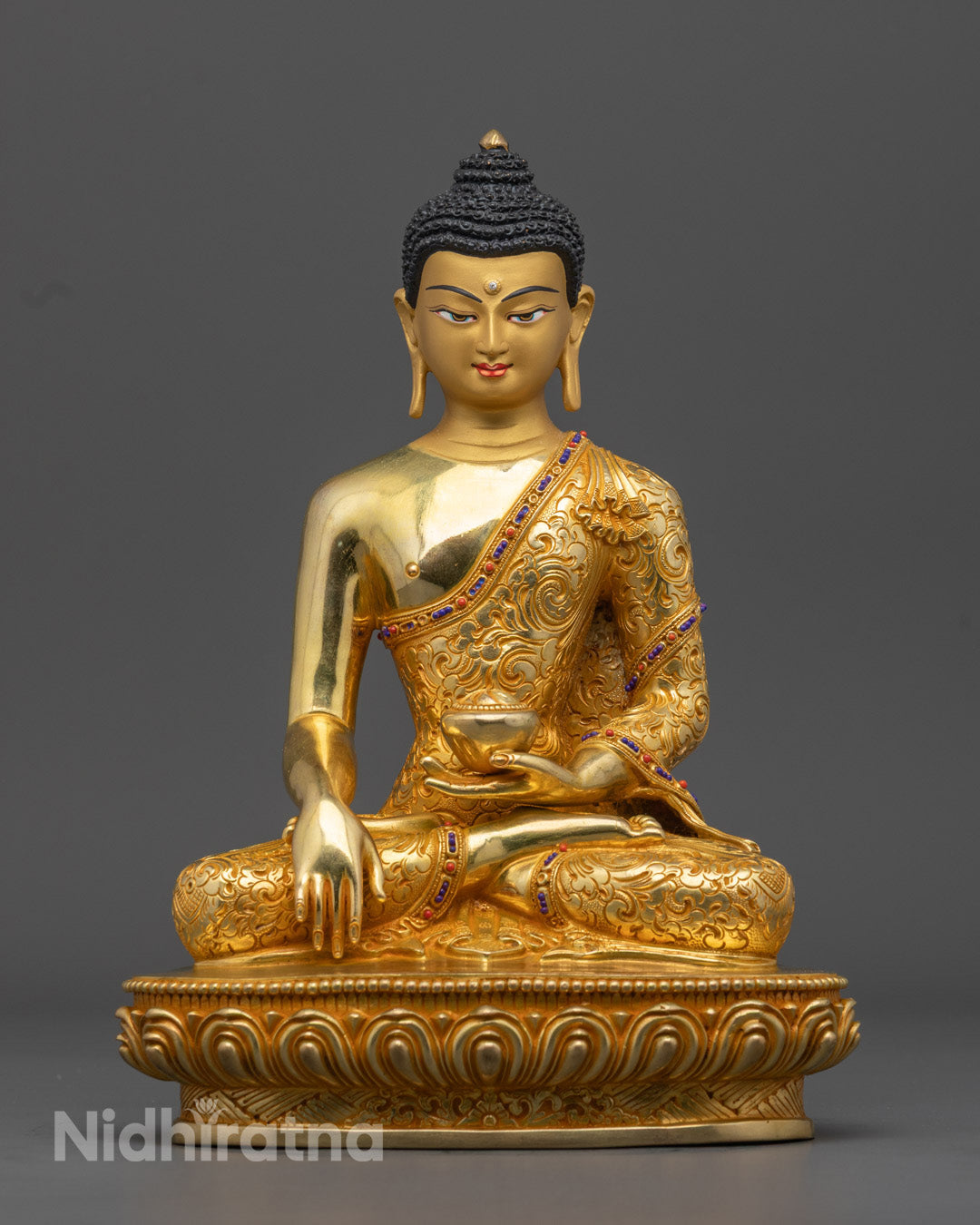 Shakymauni Buddha Statue | Traditionally Crafted Himalayan Art