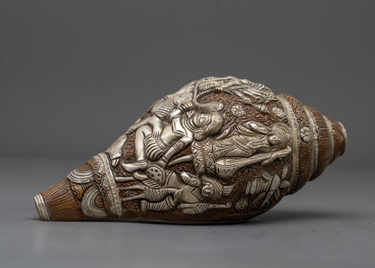 Durga Devi Conch Shell | Powerful Shankh for Spiritual Protection