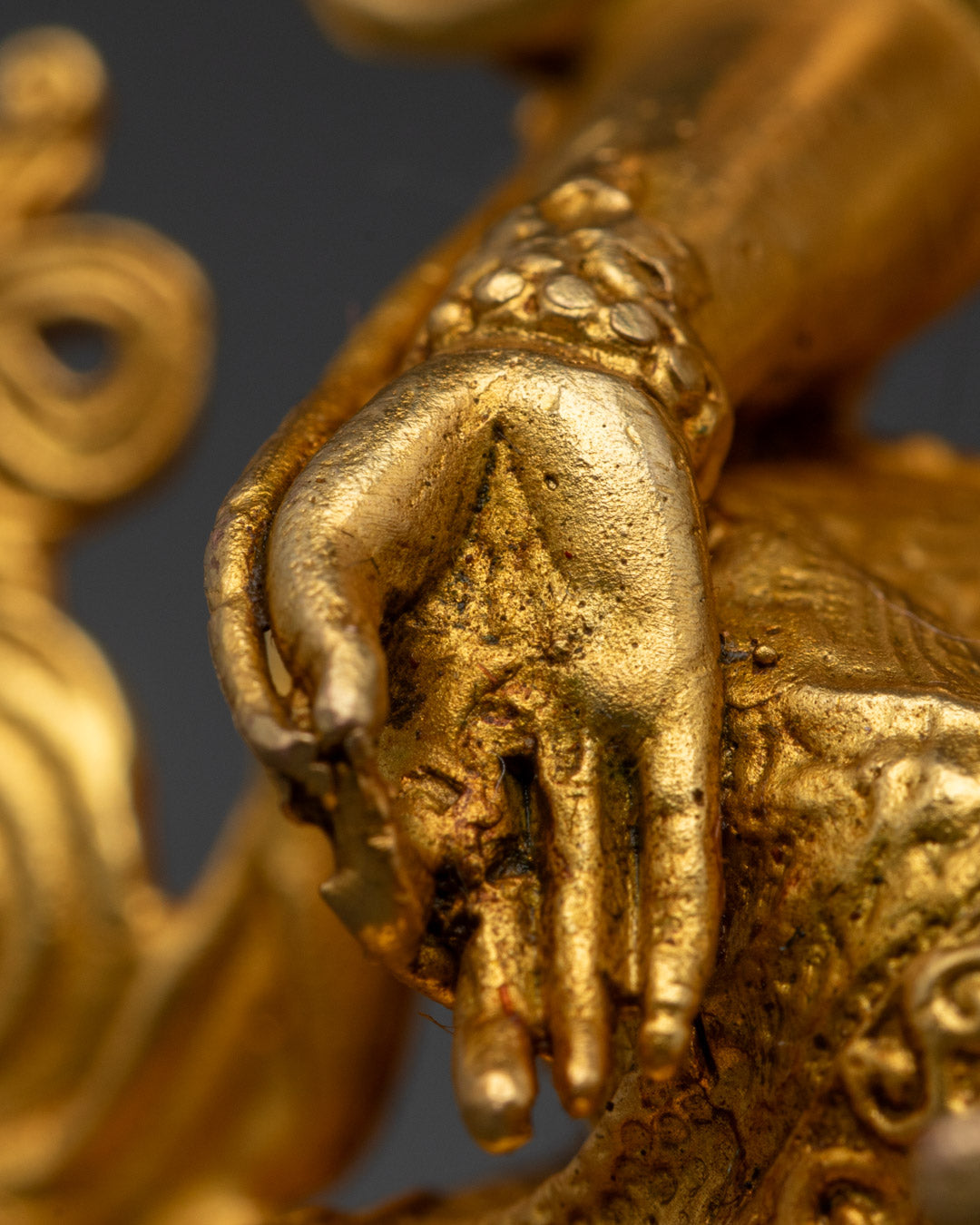 Sacred Green Tara Statue | Tibetan Buddhist Goddess