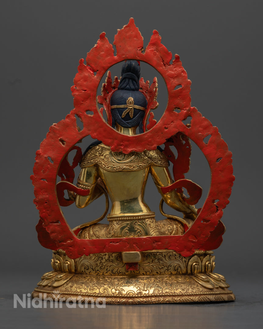 Green Tara Statue | Tibetan Bodhisattva of Healing