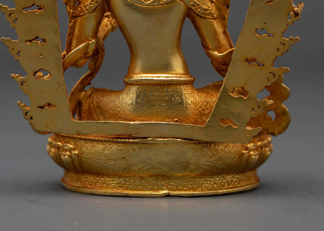 Green Tara Statue | Handcrafted Nepalese Art for Healing