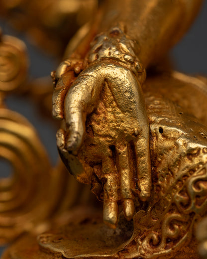 Green Tara Statue | Handcrafted Nepalese Art for Healing