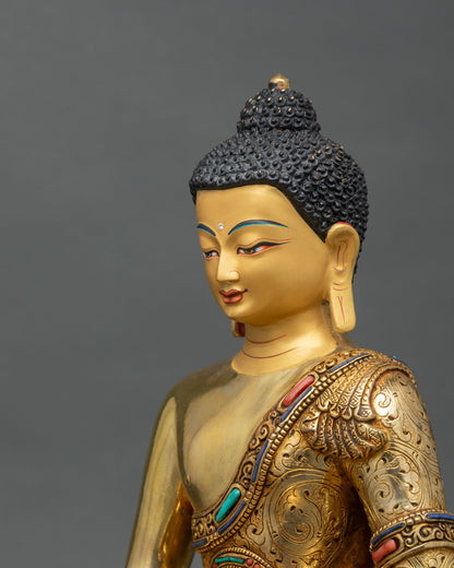 side-detail-of-amitabha-buddha-statue-with-engraved-robes-and-lotus-throne