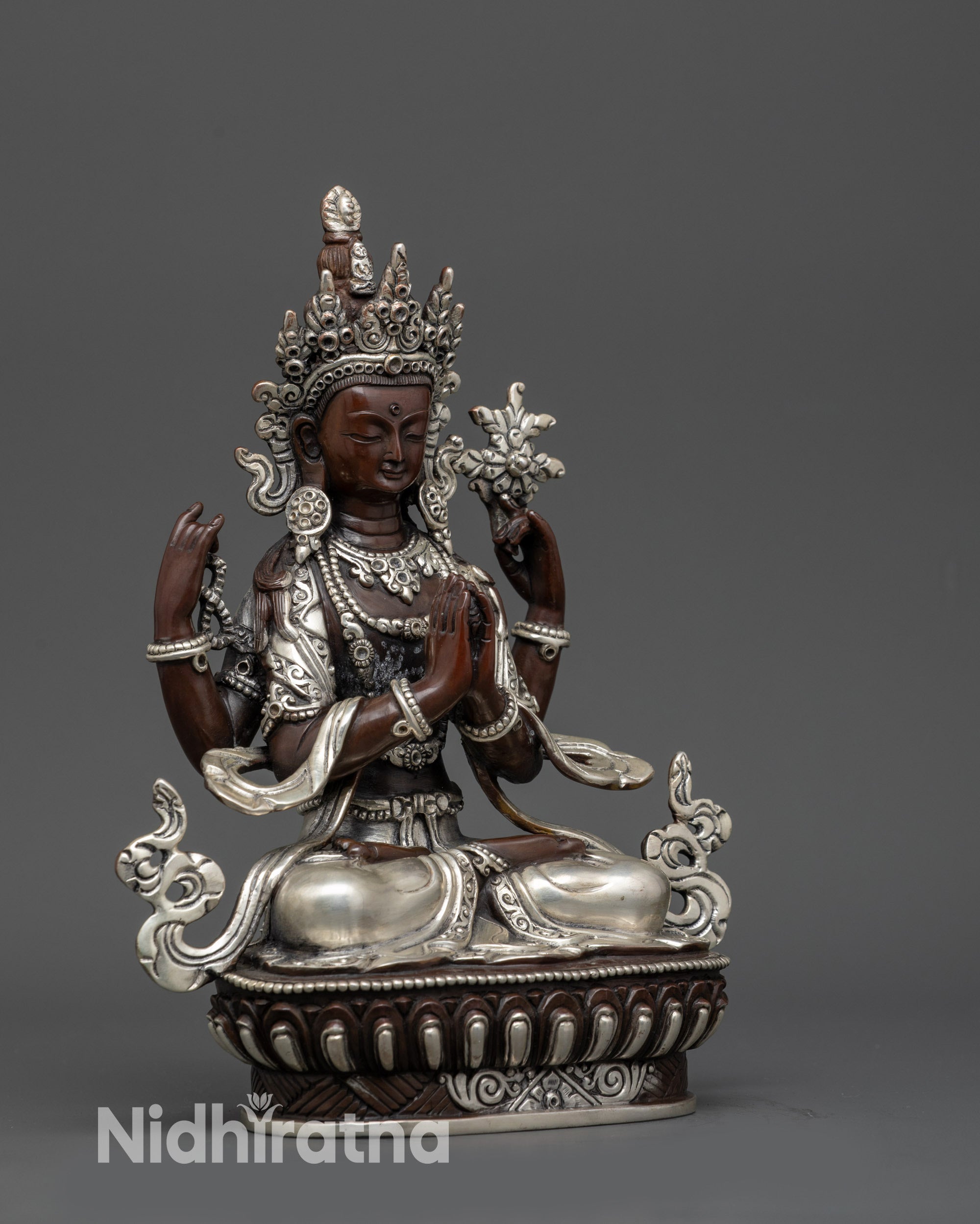 Buddhist altar statue