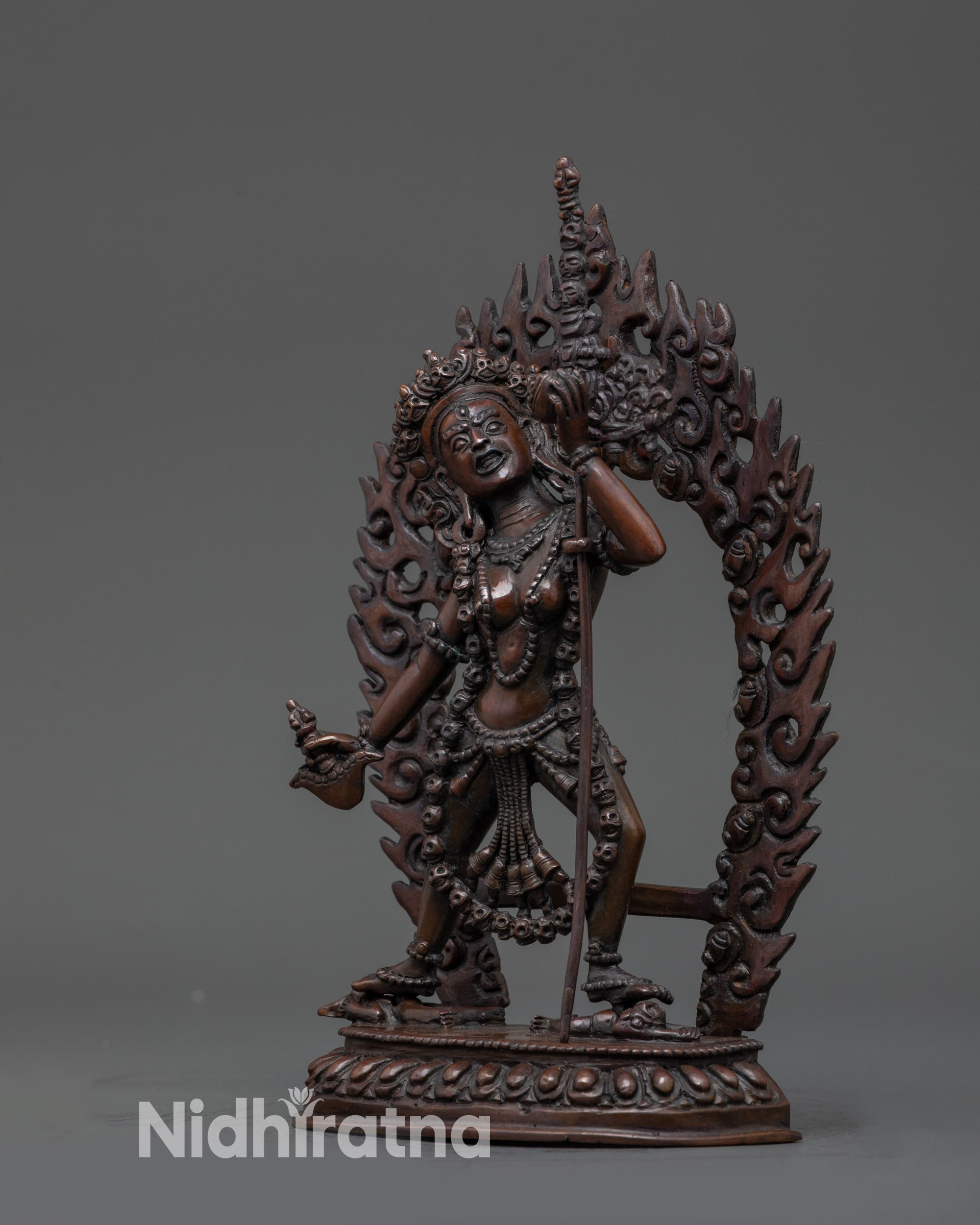 handcrafted tantric ritual meditation statue