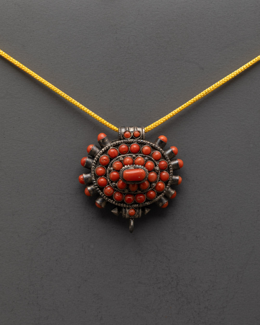 Silver-Made Tibetan Pendant | Handmade in Nepal
