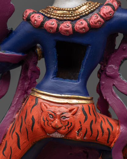 Authentic Statue of Simhamukha | Lion-Faced Dakini for Spiritual Power