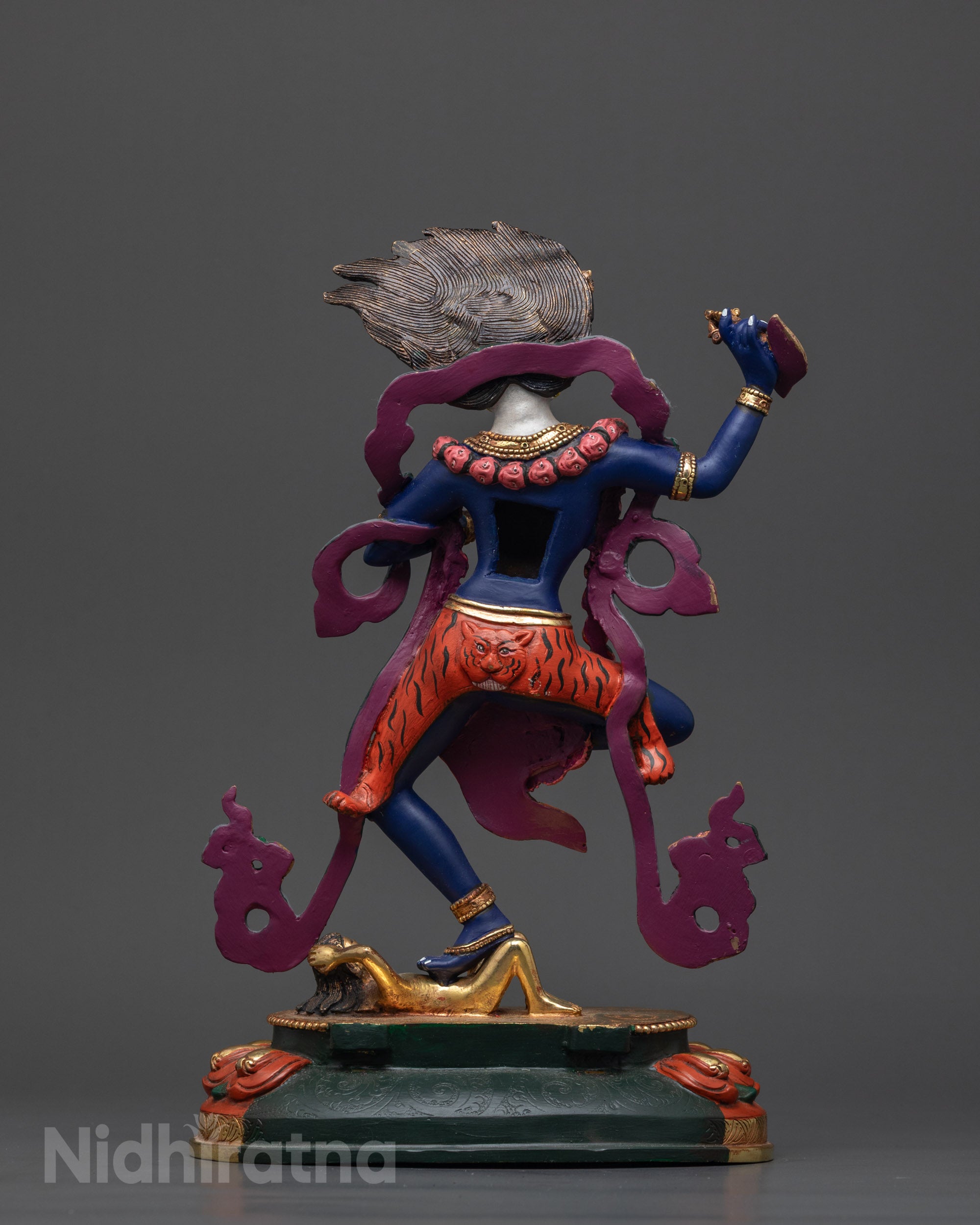 Authentic Statue of Simhamukha | Lion-Faced Dakini for Spiritual Power