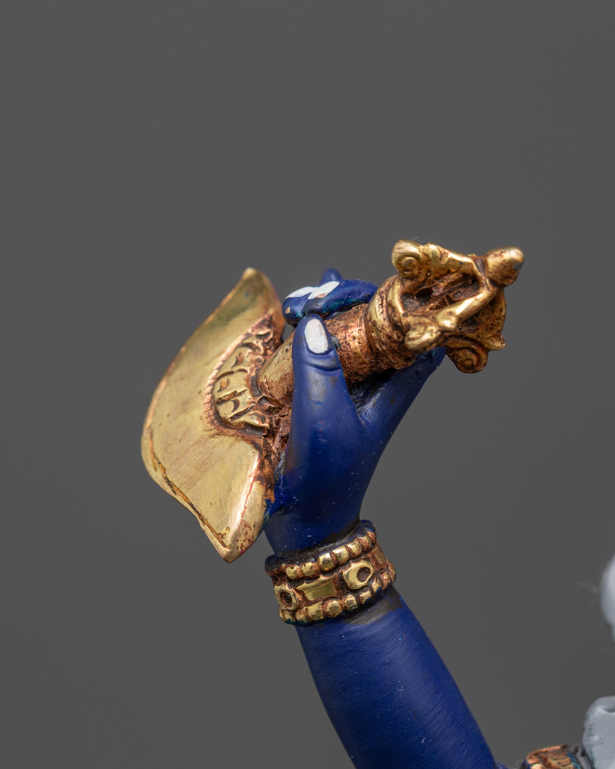 Authentic Statue of Simhamukha | Lion-Faced Dakini for Spiritual Power