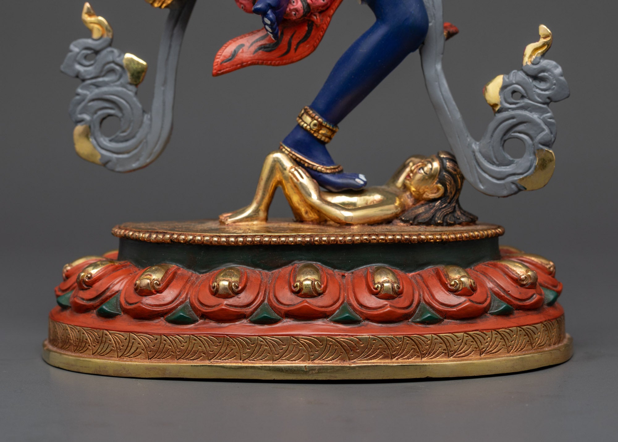 Authentic Statue of Simhamukha | Lion-Faced Dakini for Spiritual Power