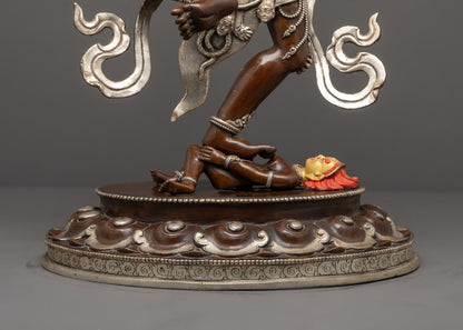 Hand-Carved Singha Mukha Statue | Wrathful Lion-Faced Dakini
