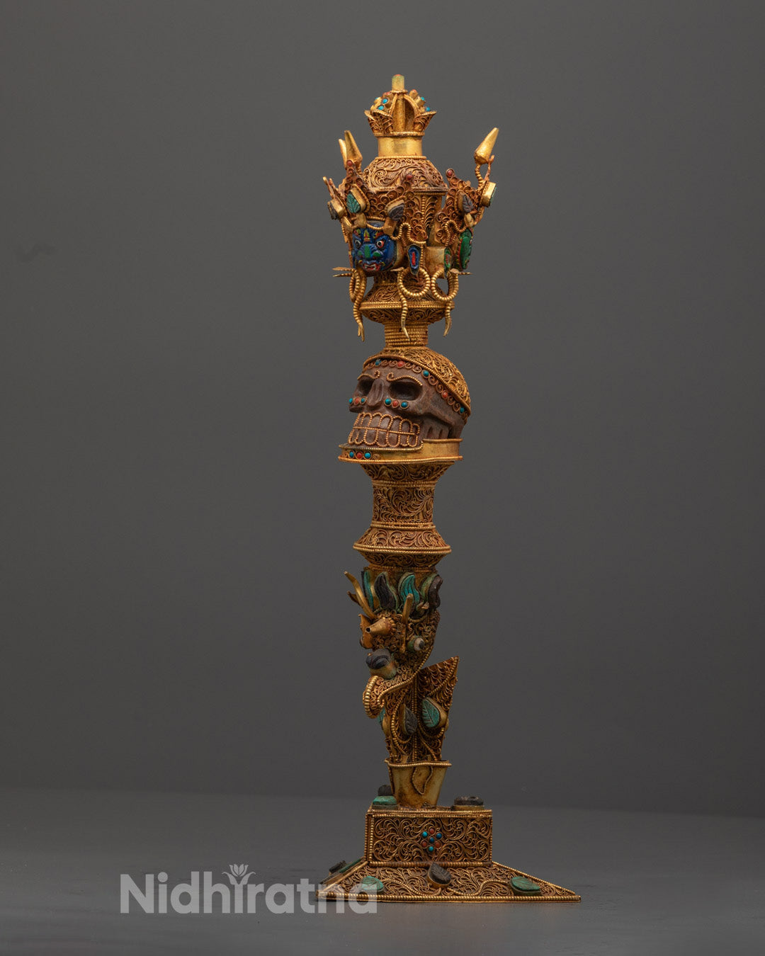 Handcrafted Copper Phurba