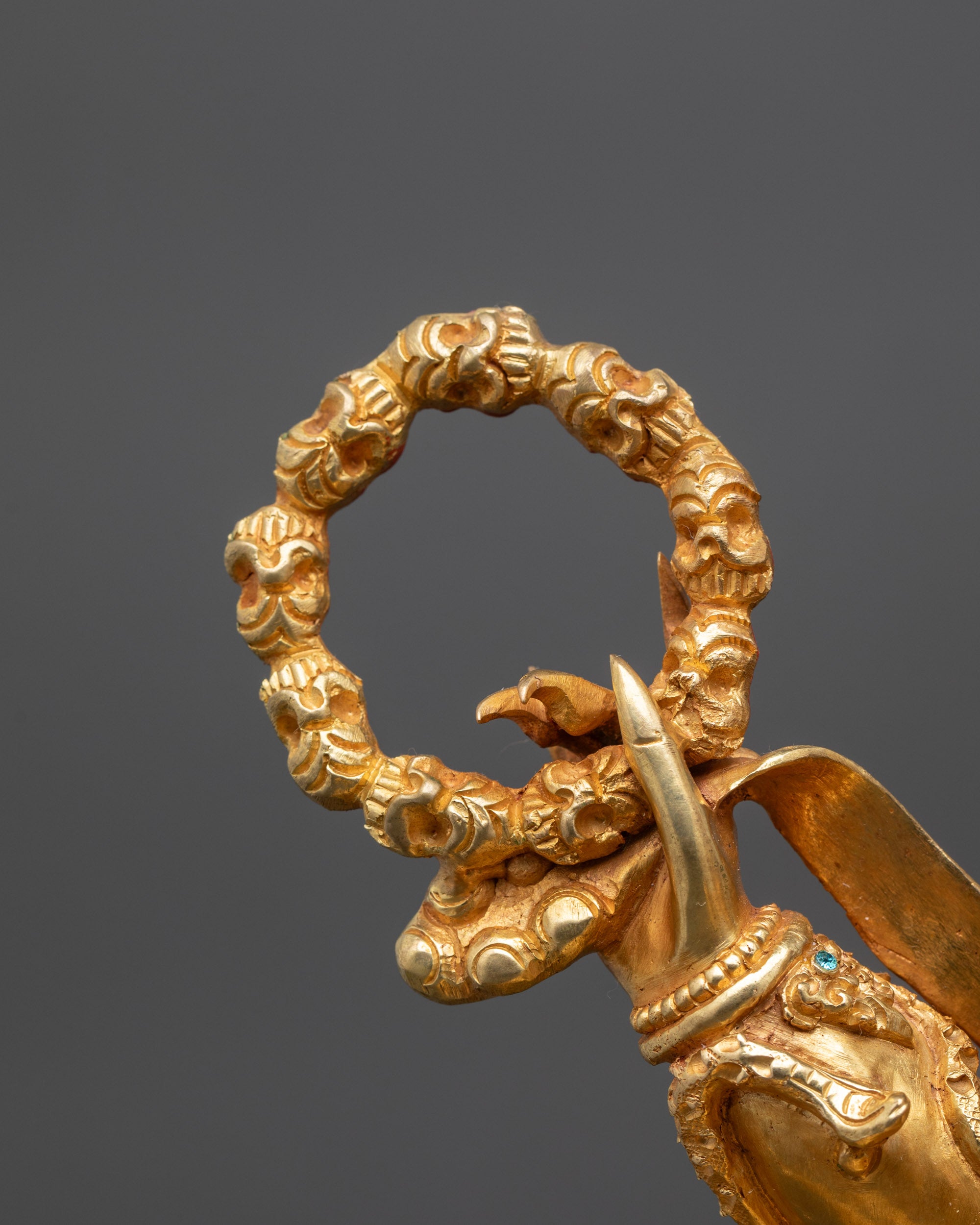 Wrathful Six-Armed Mahakala Statue | Nepalese Artisan Buddhist Artwork