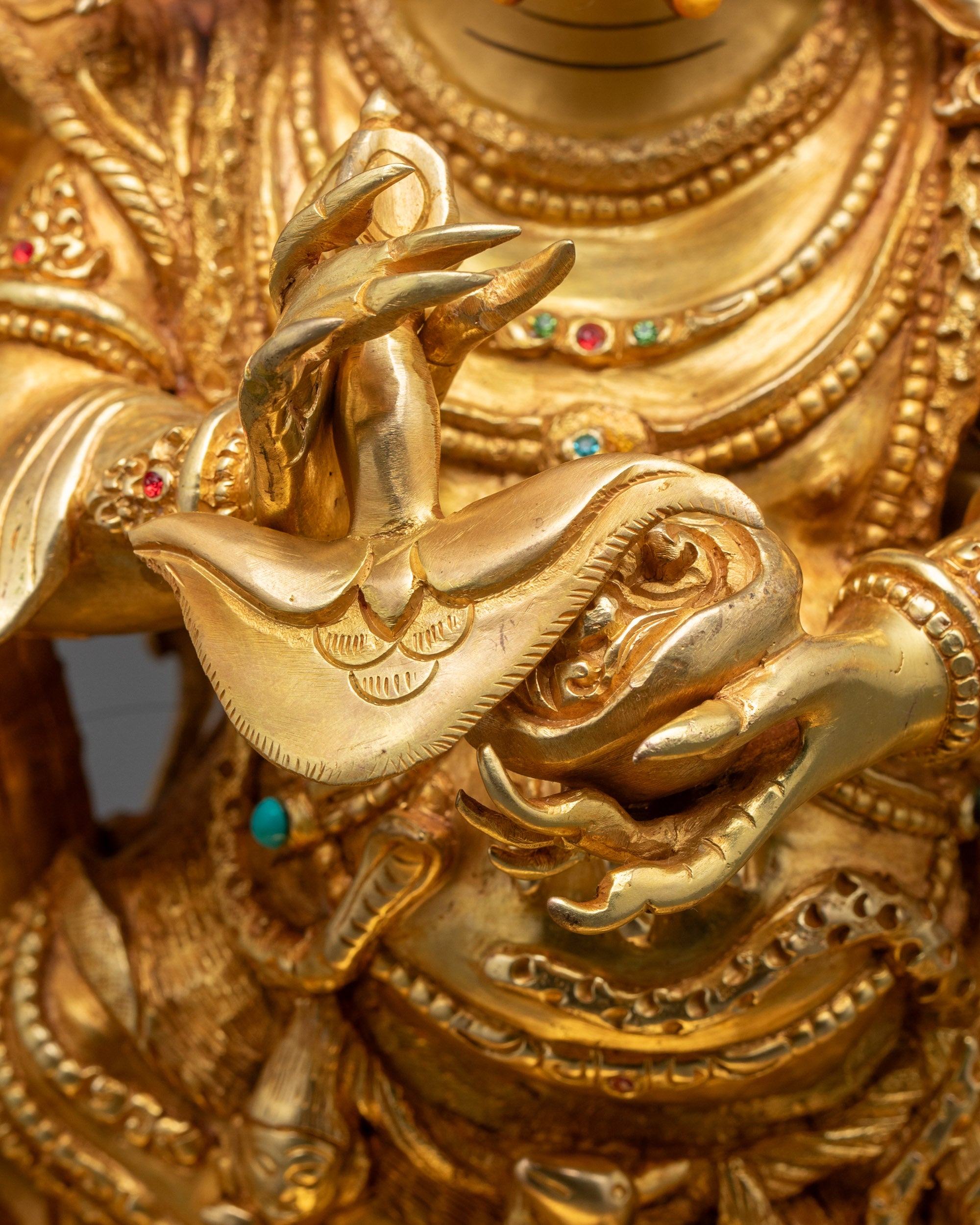 Wrathful Six-Armed Mahakala Statue | Nepalese Artisan Buddhist Artwork