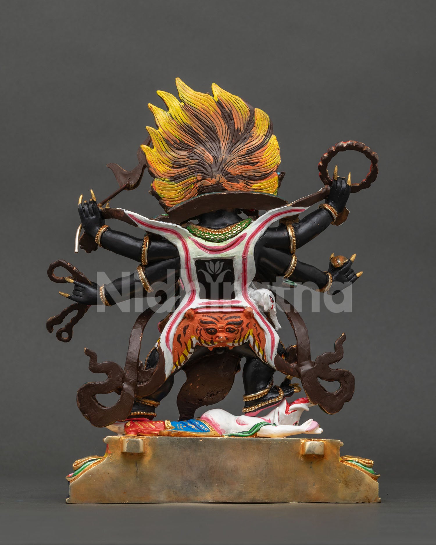 Six Arm Mahakala Statue
