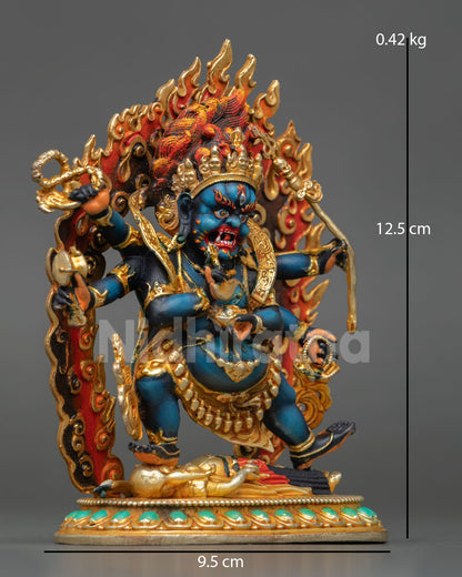 Six-Armed Mahakala Statue | Buddhist Dharma Protector