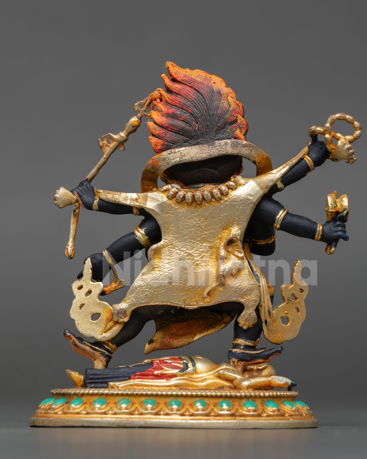Six-Armed Mahakala Statue | Buddhist Dharma Protector