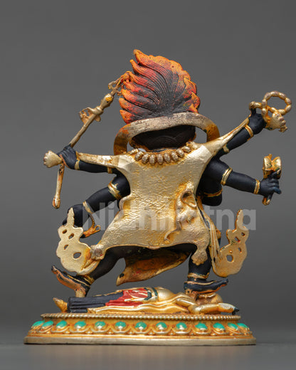 Six-Armed Mahakala Statue | Buddhist Dharma Protector