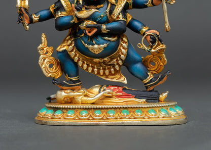 Six-Armed Mahakala Statue | Buddhist Dharma Protector