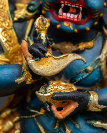 Six-Armed Mahakala Statue | Buddhist Dharma Protector