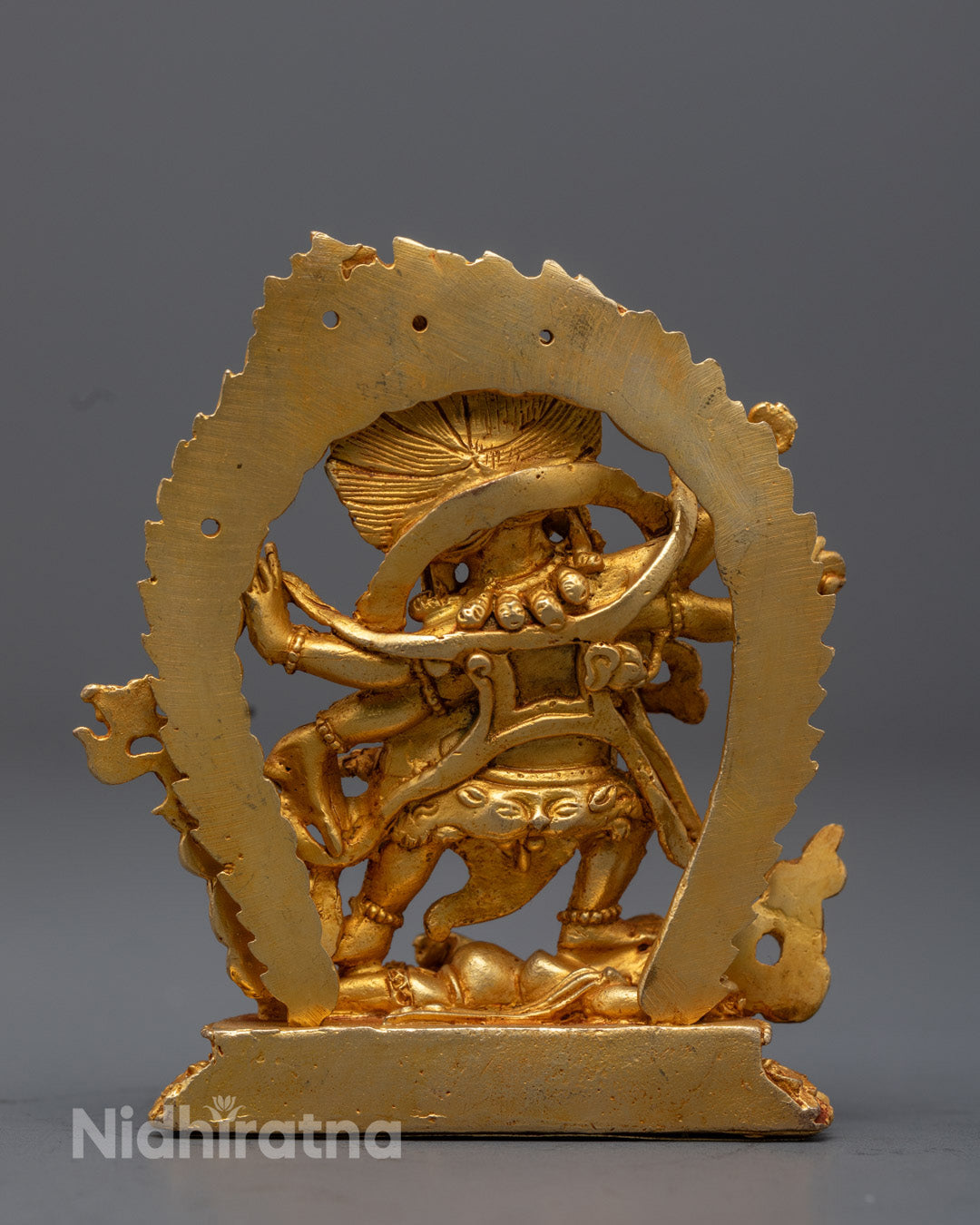 Machine Made Six-Armed Mahakala Statue | Wrathful Deity