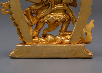 Machine Made Six-Armed Mahakala Statue | Wrathful Deity