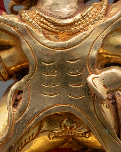Handcrafted Six Armed Mahakala Statue | Buddhist Deity