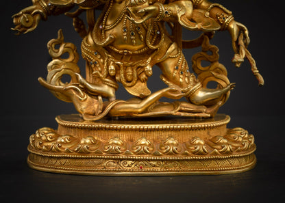 Masterpiece 6 Armed Mahakala Handcrafted Statue
