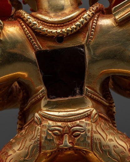 Six-Armed Mahakala Statue | Tibetan Protector Deity