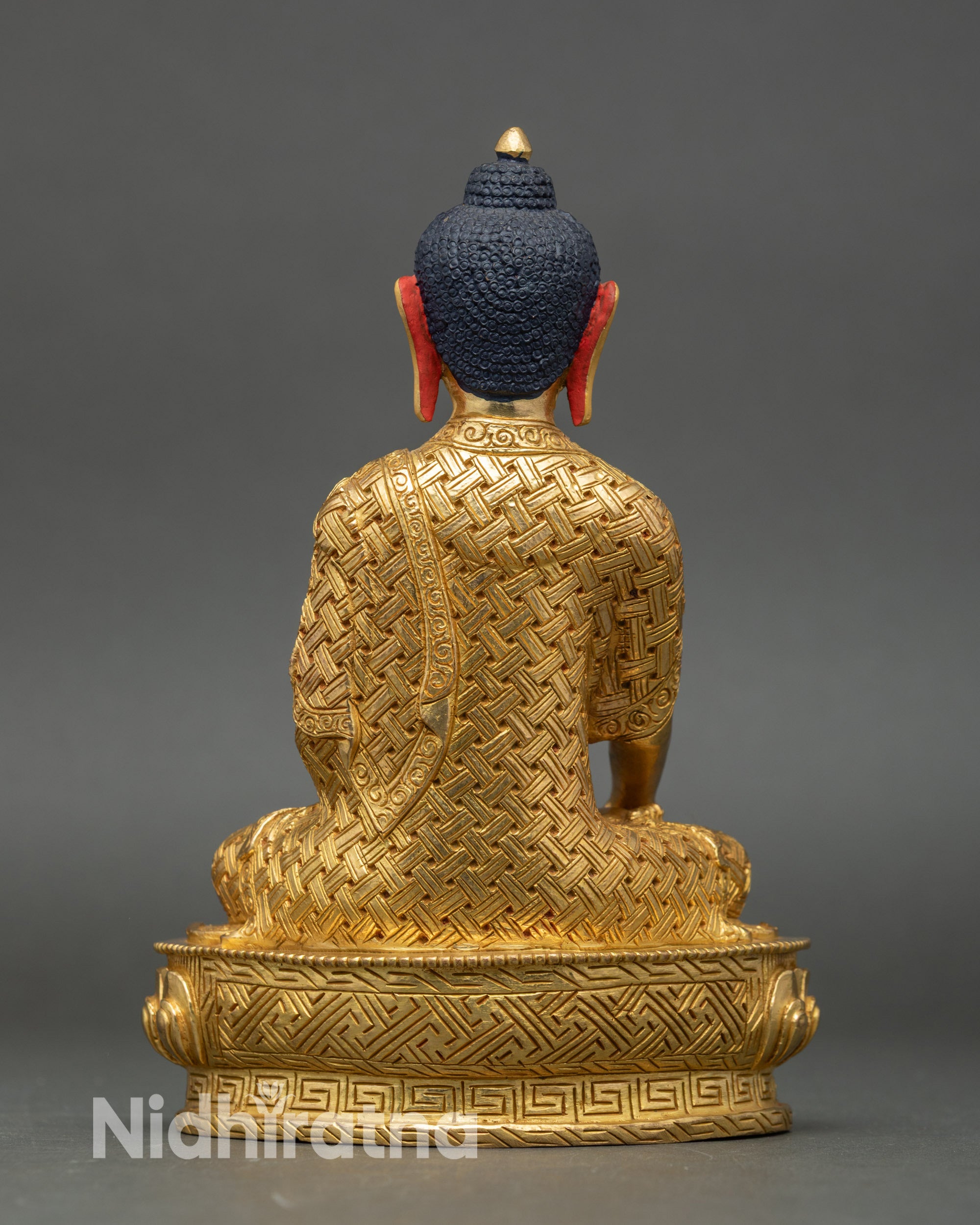 Spiritual Shakyamuni Buddha sculpture for meditation, altar, and home sanctuary